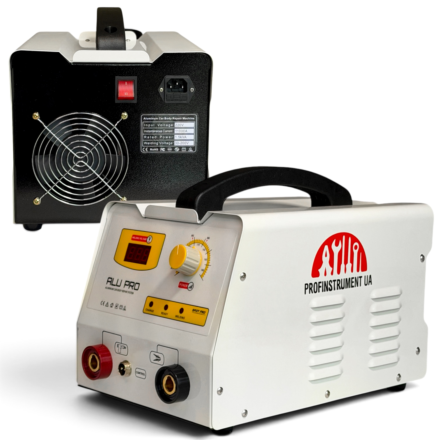 Спoттep пo aлюмінію 220V Profinstrument SPA 1800 Споттер для точкового зварювання - фото 9 Спoттep пo aлюмінію 220V Profinstrument SPA 1800 Споттер для точкового зварювання - фото 9