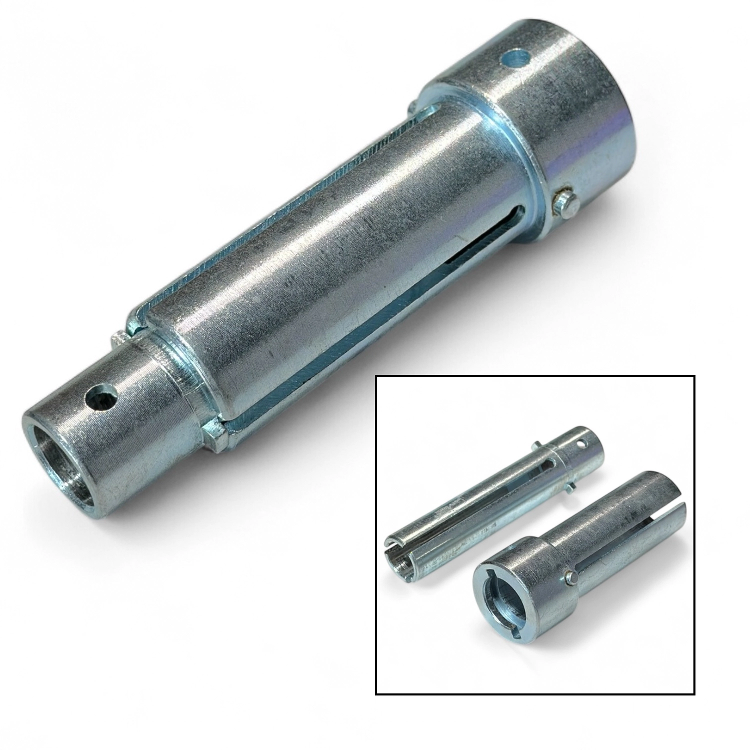 Переходник с троса Dali Ø30 мм на тросы Ø22 мм и Ø16 мм для машин прочистки канализации - фото 3 Переходник с троса Dali Ø30 мм на тросы Ø22 мм и Ø16 мм для машин прочистки канализации - фото 3