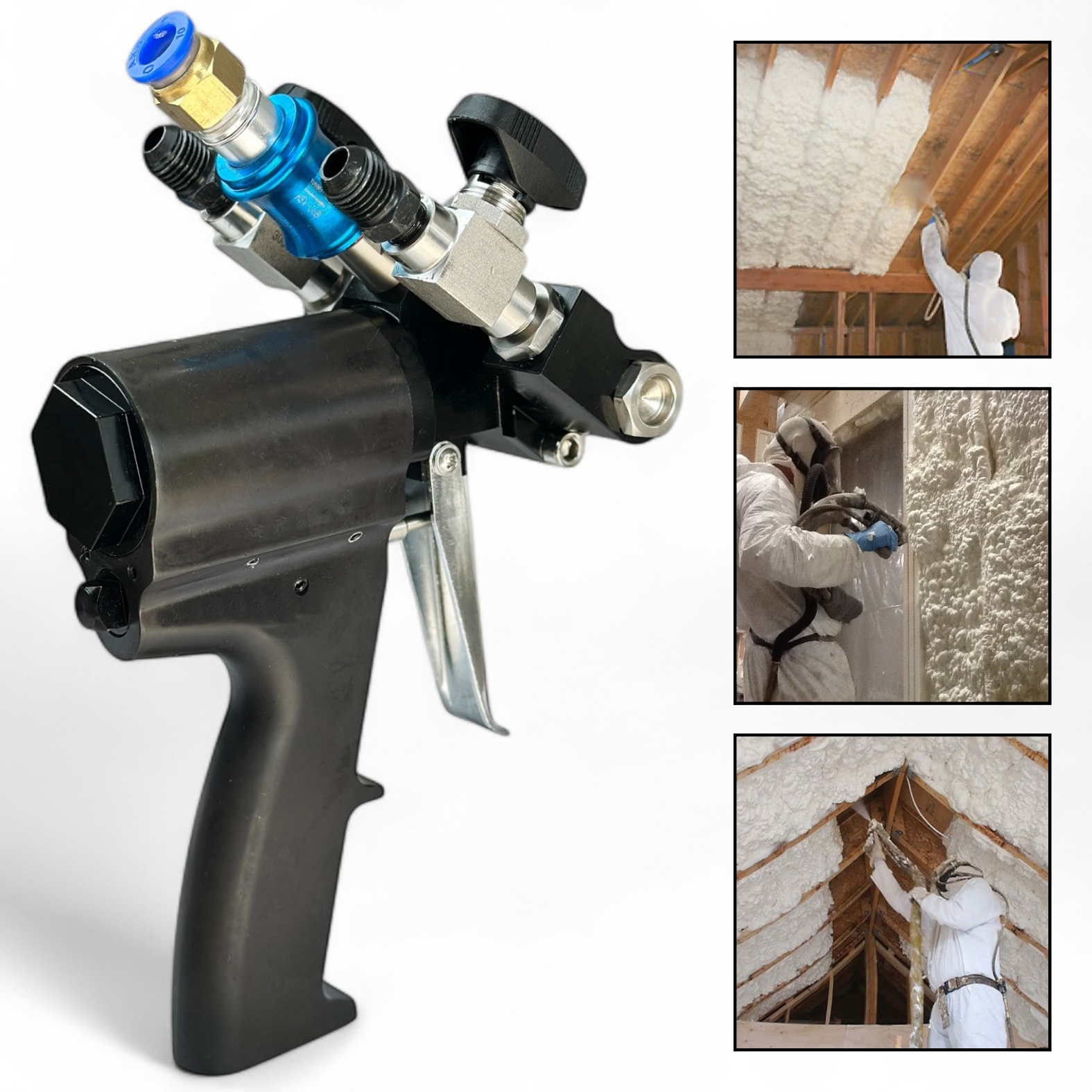 Профессиональный пистолет для нанесения пенополиуретана (ППУ), полимочевины Profinstrument JX-A3 - фото 4 Профессиональный пистолет для нанесения пенополиуретана (ППУ), полимочевины Profinstrument JX-A3 - фото 4