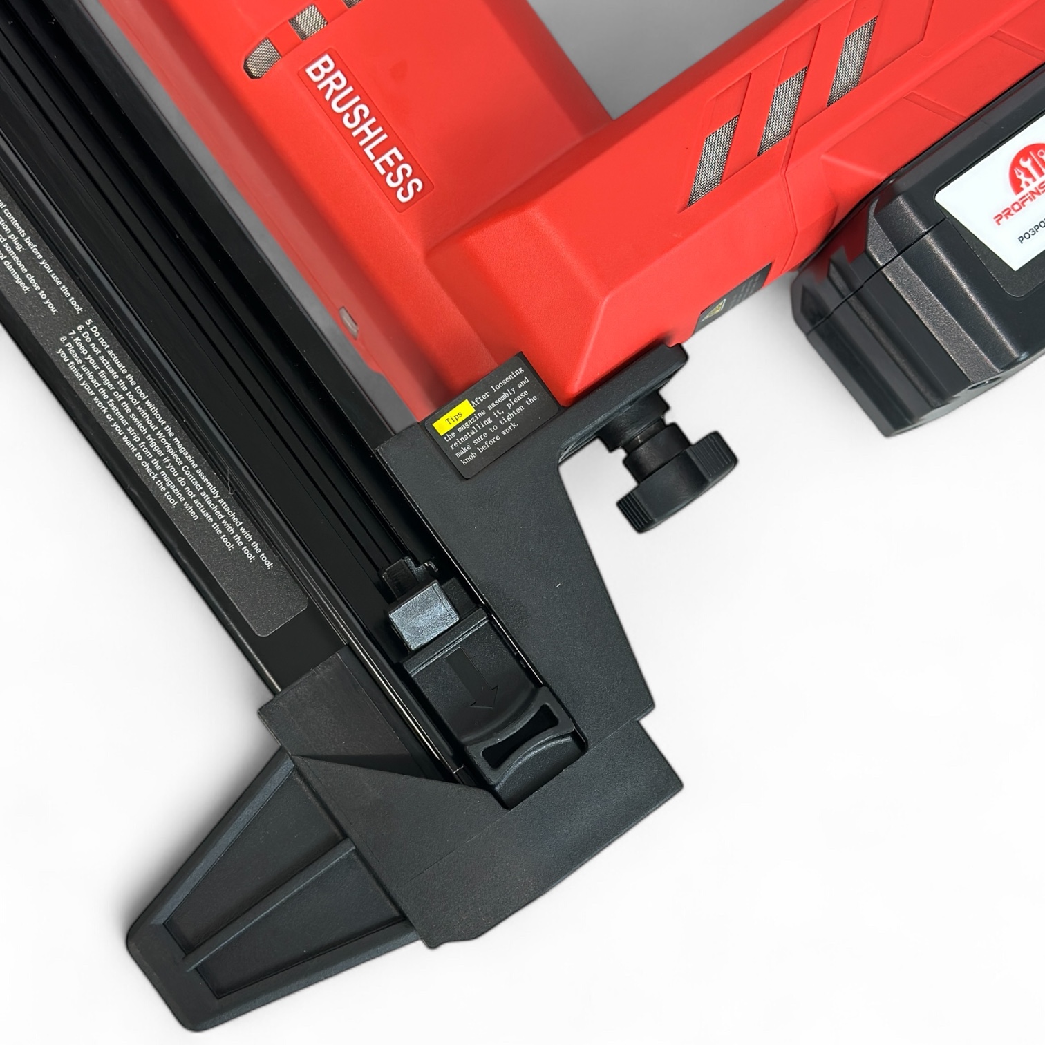 Монтажный аккумуляторный пистолет для гвоздей по бетону Profinstrument Pro-100X - фото 19 Монтажный аккумуляторный пистолет для гвоздей по бетону Profinstrument Pro-100X - фото 19