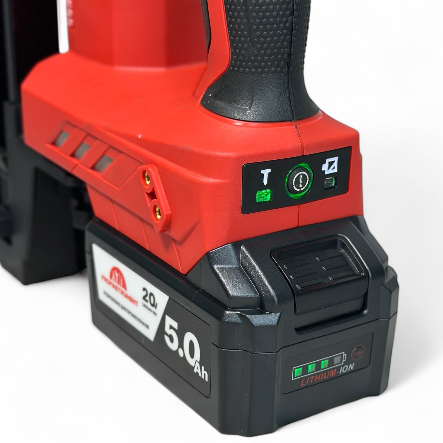 Монтажный аккумуляторный пистолет для гвоздей по бетону Profinstrument Pro-100X - фото 16 Монтажный аккумуляторный пистолет для гвоздей по бетону Profinstrument Pro-100X - фото 16