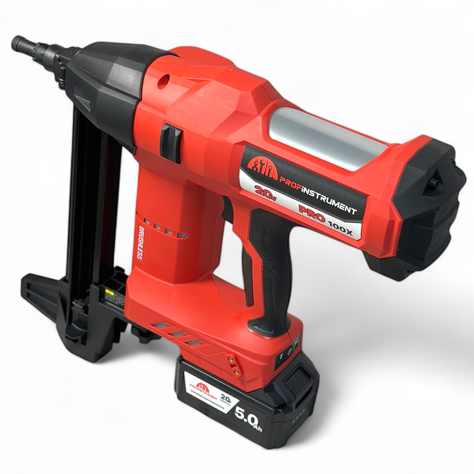Монтажный аккумуляторный пистолет для гвоздей по бетону Profinstrument Pro-100X - фото 8 Монтажный аккумуляторный пистолет для гвоздей по бетону Profinstrument Pro-100X - фото 8