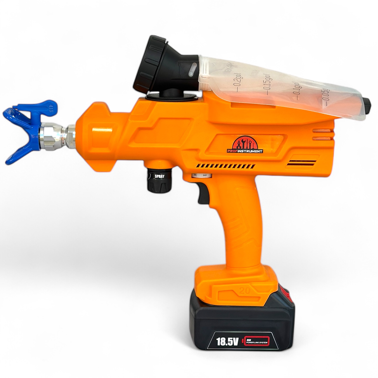 Аккумуляторный покрасочный аппарат Profinstrument FB24 (138 бар) - фото 2 Аккумуляторный покрасочный аппарат Profinstrument FB24 (138 бар) - фото 2