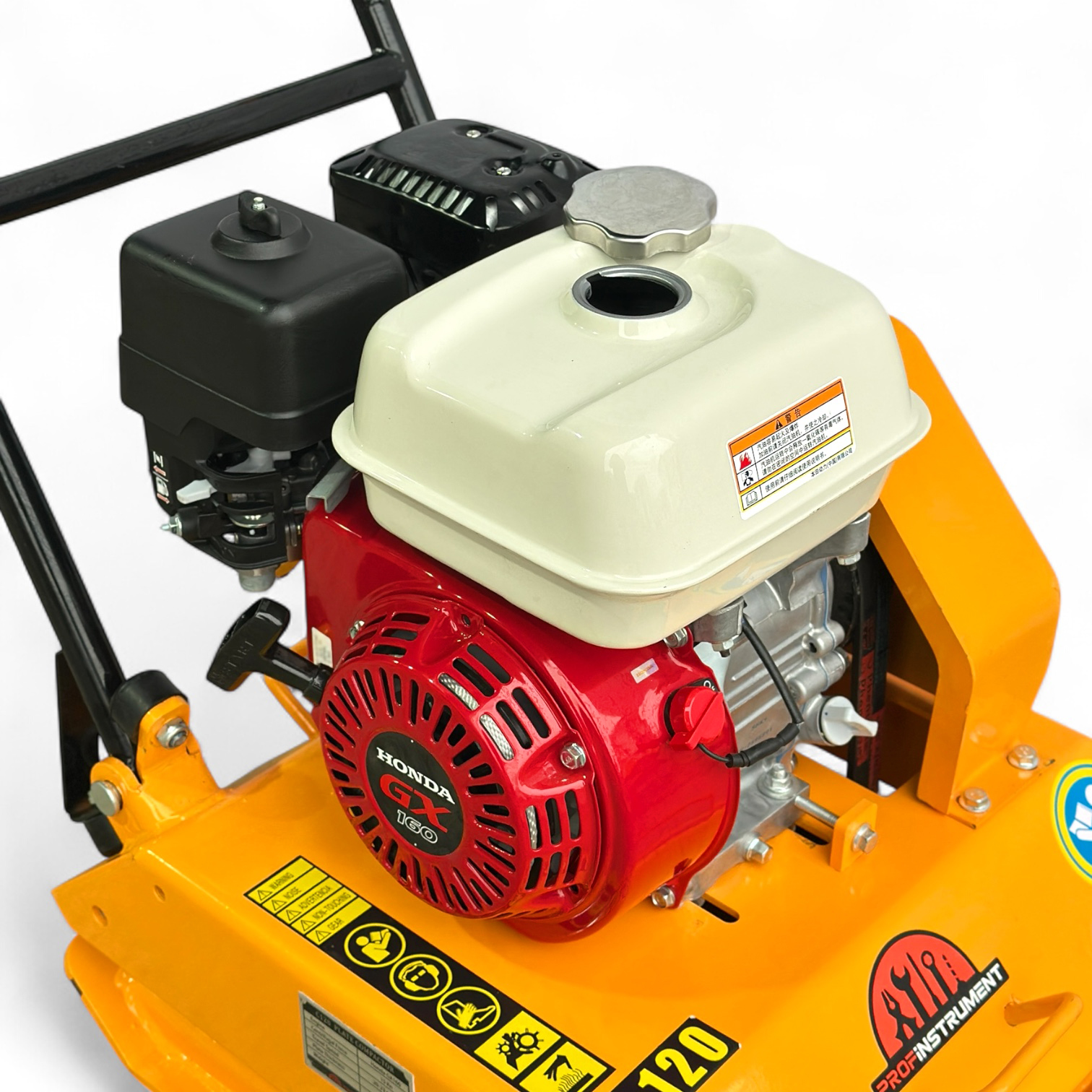 Бензиновая виброплита Profinstrument C-120 (Honda GX-160, 6,5 л.с.) - фото 12 Бензиновая виброплита Profinstrument C-120 (Honda GX-160, 6,5 л.с.) - фото 12