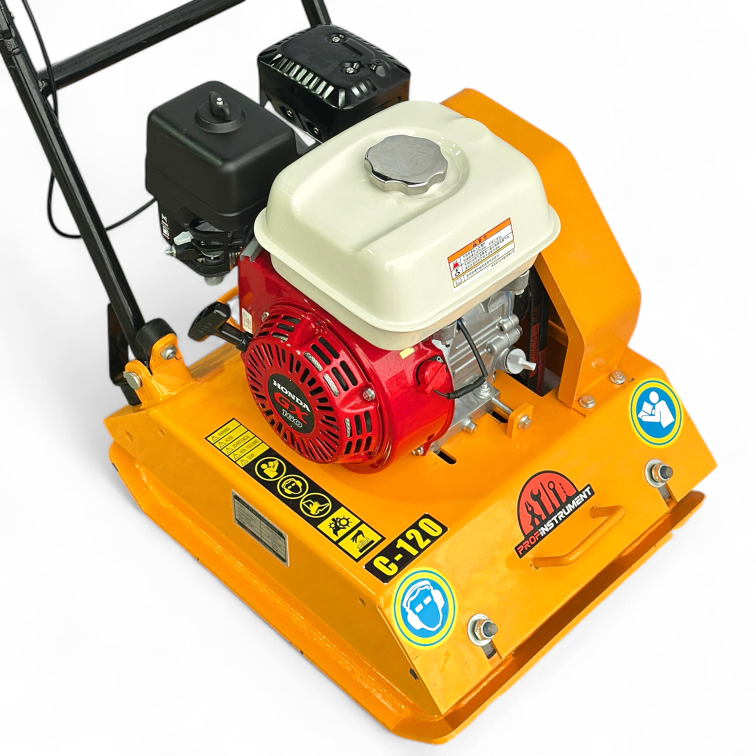 Бензиновая виброплита Profinstrument C-120 (Honda GX-160, 6,5 л.с.) - фото 4 Бензиновая виброплита Profinstrument C-120 (Honda GX-160, 6,5 л.с.) - фото 4