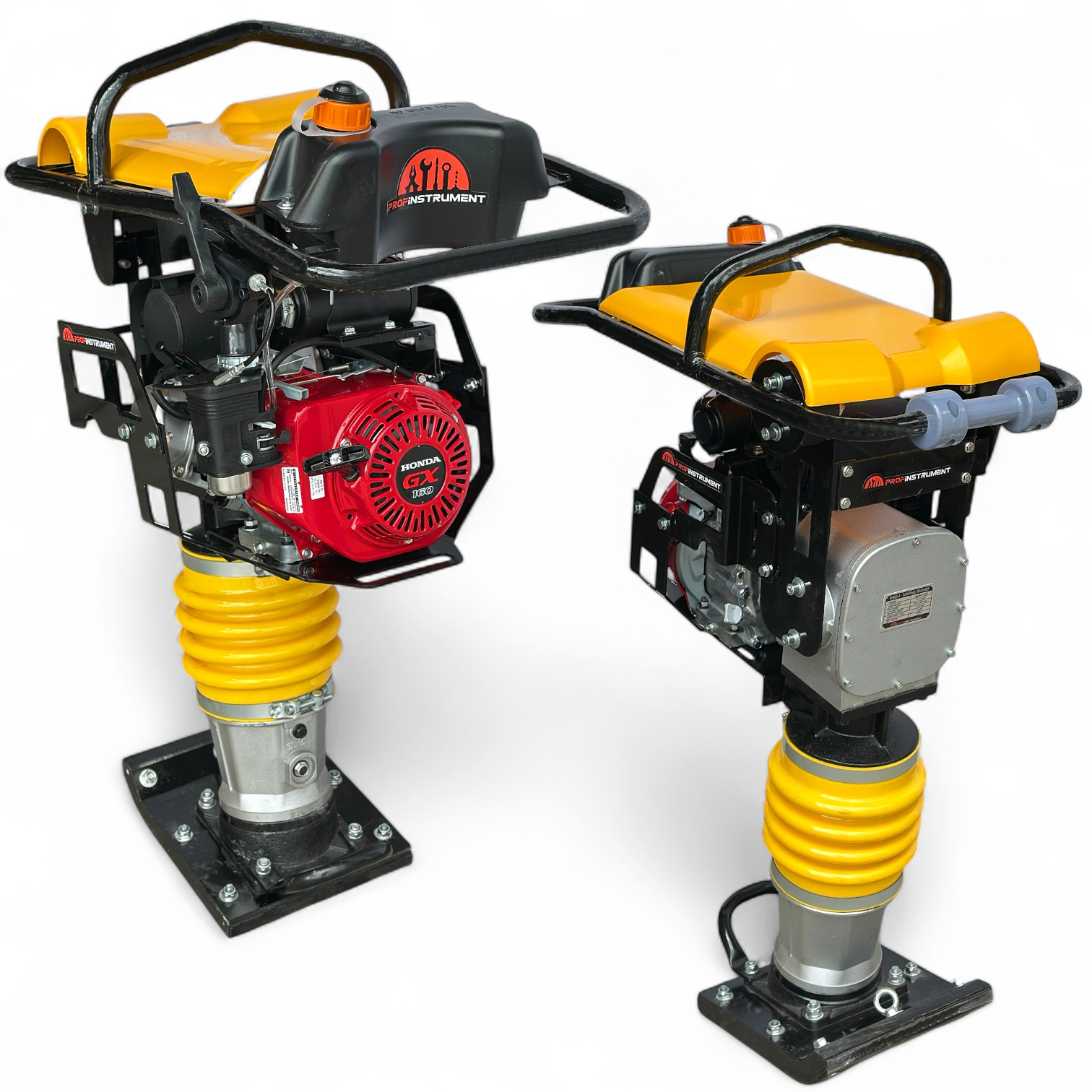 Вибротрамбовка бензиновая (вибронога) Profinstrument RM80-A (Honda GX-160, 5,5 л.с.) - фото 2 Вибротрамбовка бензиновая (вибронога) Profinstrument RM80-A (Honda GX-160, 5,5 л.с.) - фото 2