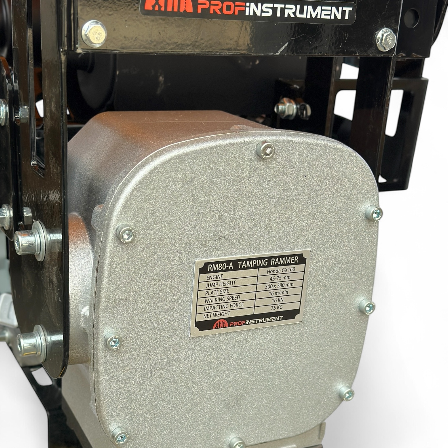 Вибротрамбовка бензиновая (вибронога) Profinstrument RM80-A (Honda GX-160, 5,5 л.с.) - фото 15 Вибротрамбовка бензиновая (вибронога) Profinstrument RM80-A (Honda GX-160, 5,5 л.с.) - фото 15