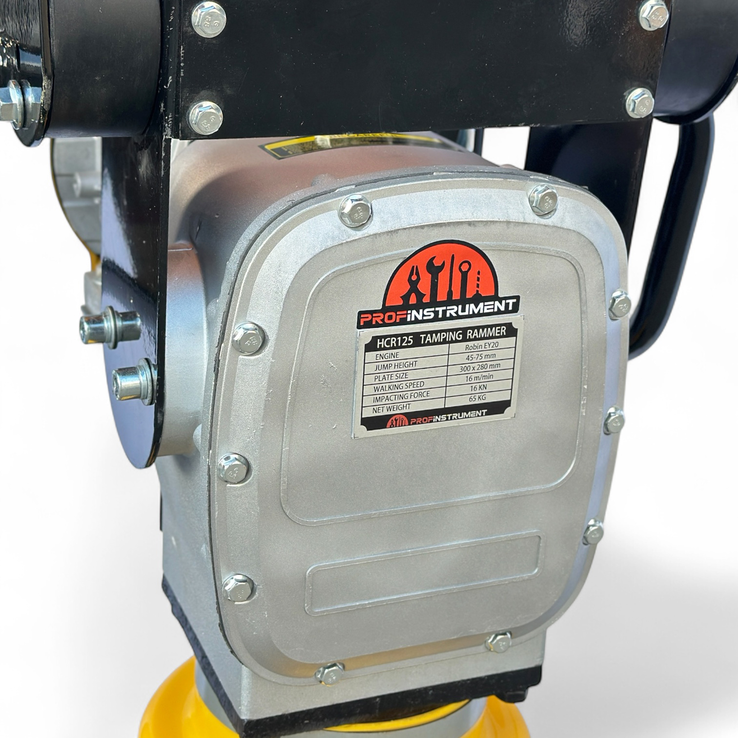 Вибротрамбовка бензиновая (Вибронога) Profinstrument HCR-125 (ROBIN EY20 5 л.с. / 3,6кВт) - фото 16 Вибротрамбовка бензиновая (Вибронога) Profinstrument HCR-125 (ROBIN EY20 5 л.с. / 3,6кВт) - фото 16