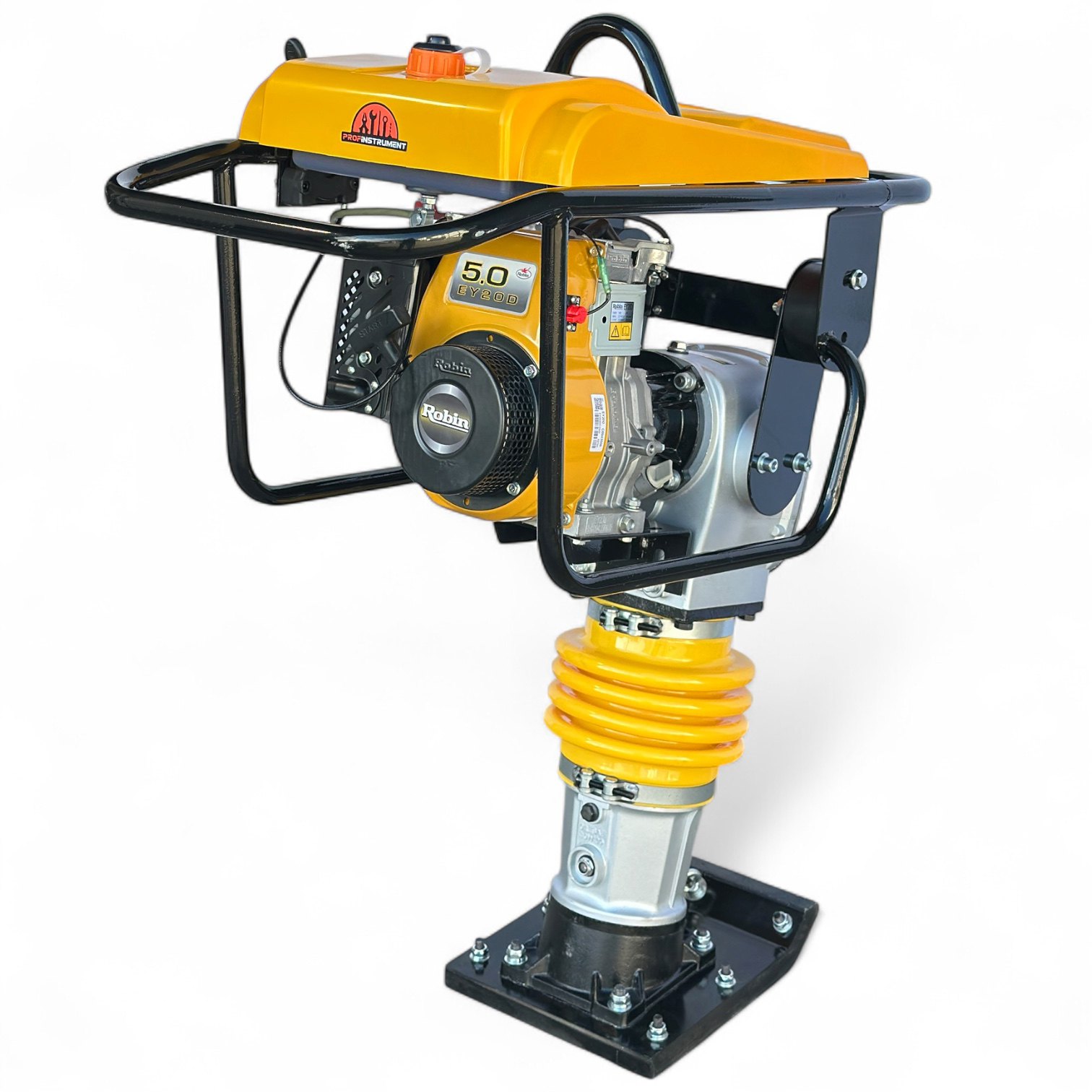 Вибротрамбовка бензиновая (Вибронога) Profinstrument HCR-125 (ROBIN EY20 5 л.с. / 3,6кВт) - фото 17 Вибротрамбовка бензиновая (Вибронога) Profinstrument HCR-125 (ROBIN EY20 5 л.с. / 3,6кВт) - фото 17