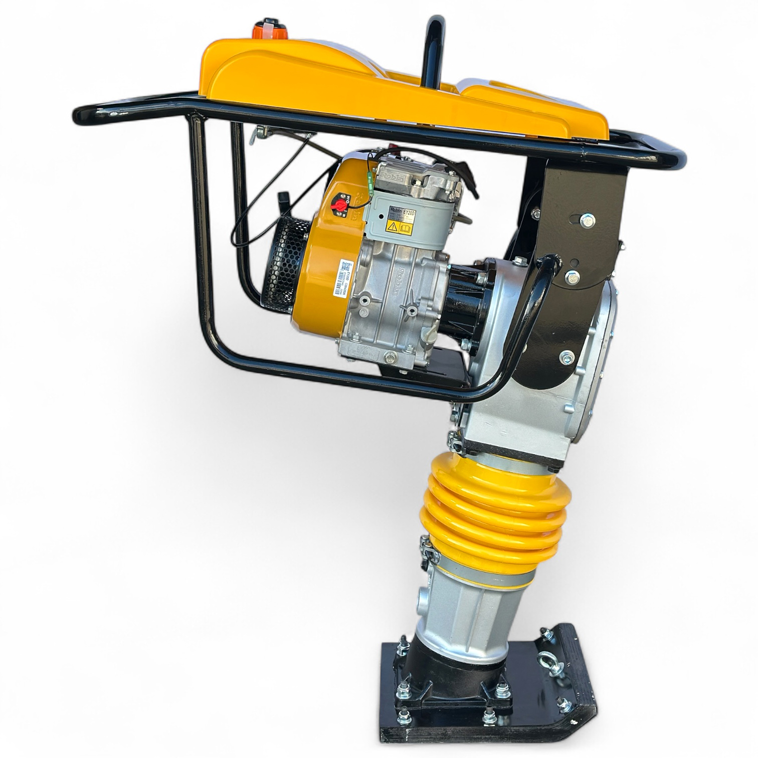 Вибротрамбовка бензиновая (Вибронога) Profinstrument HCR-125 (ROBIN EY20 5 л.с. / 3,6кВт) - фото 5 Вибротрамбовка бензиновая (Вибронога) Profinstrument HCR-125 (ROBIN EY20 5 л.с. / 3,6кВт) - фото 5