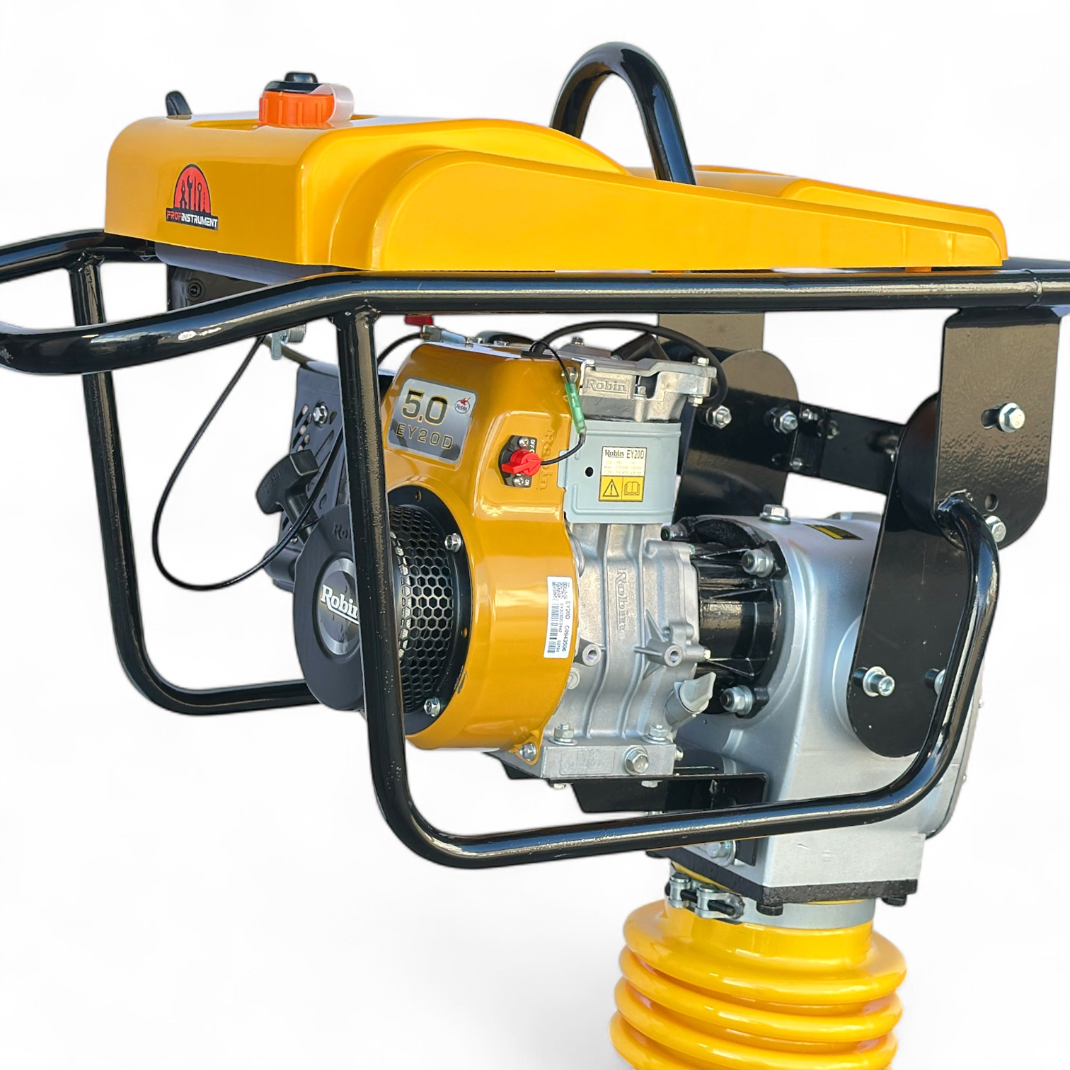 Вибротрамбовка бензиновая (Вибронога) Profinstrument HCR-125 (ROBIN EY20 5 л.с. / 3,6кВт) - фото 10 Вибротрамбовка бензиновая (Вибронога) Profinstrument HCR-125 (ROBIN EY20 5 л.с. / 3,6кВт) - фото 10