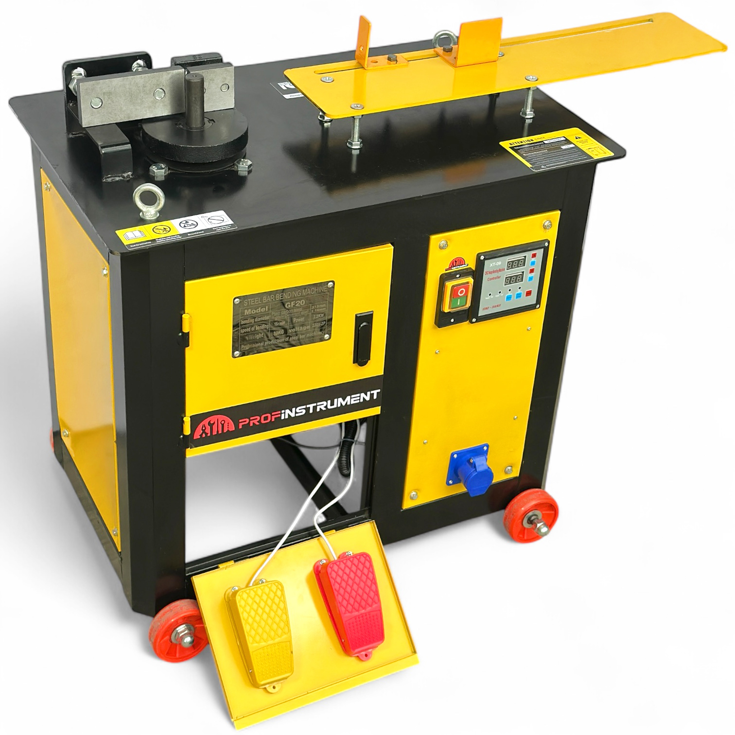 Станок для гибки арматуры в скобу или хомут ЧПУ Profinstrument GF-20 - фото 18 Станок для гибки арматуры в скобу или хомут ЧПУ Profinstrument GF-20 - фото 18