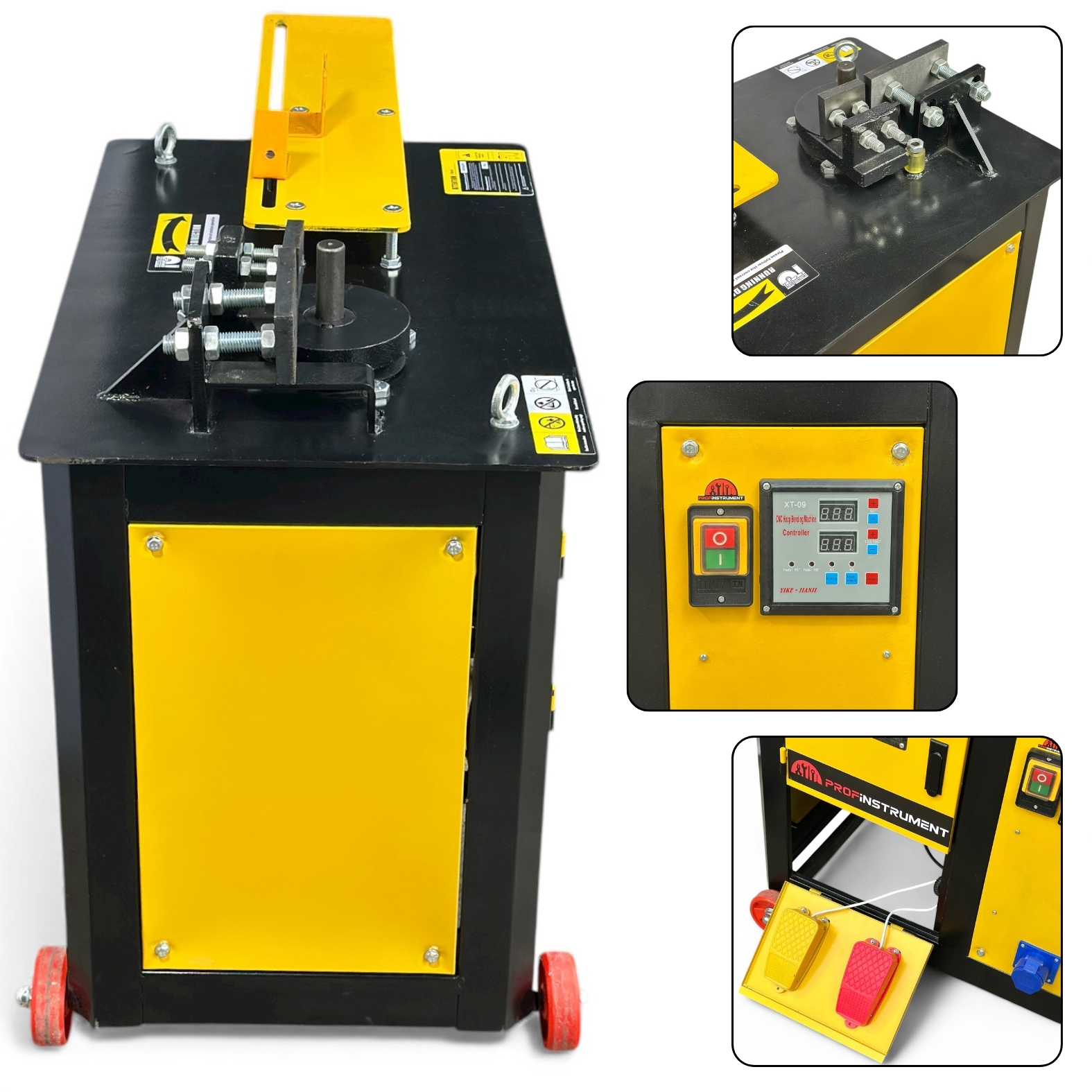 Станок для гибки арматуры в скобу или хомут ЧПУ Profinstrument GF-20 - фото 4 Станок для гибки арматуры в скобу или хомут ЧПУ Profinstrument GF-20 - фото 4