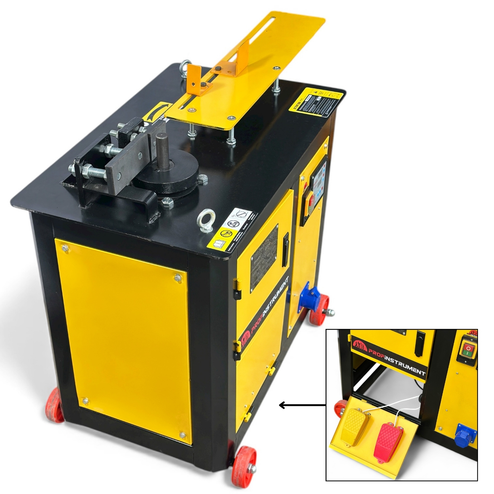 Станок для гибки арматуры в скобу или хомут ЧПУ Profinstrument GF-20 - фото 5 Станок для гибки арматуры в скобу или хомут ЧПУ Profinstrument GF-20 - фото 5