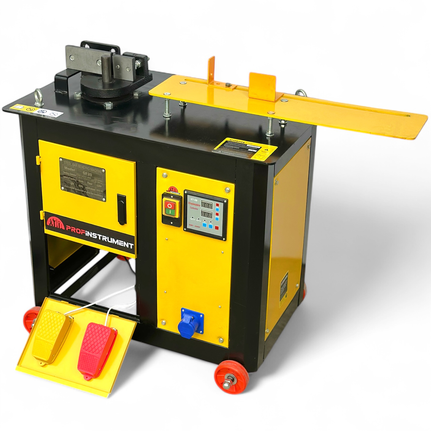 Станок для гибки арматуры в скобу или хомут ЧПУ Profinstrument GF-20 - фото 8 Станок для гибки арматуры в скобу или хомут ЧПУ Profinstrument GF-20 - фото 8