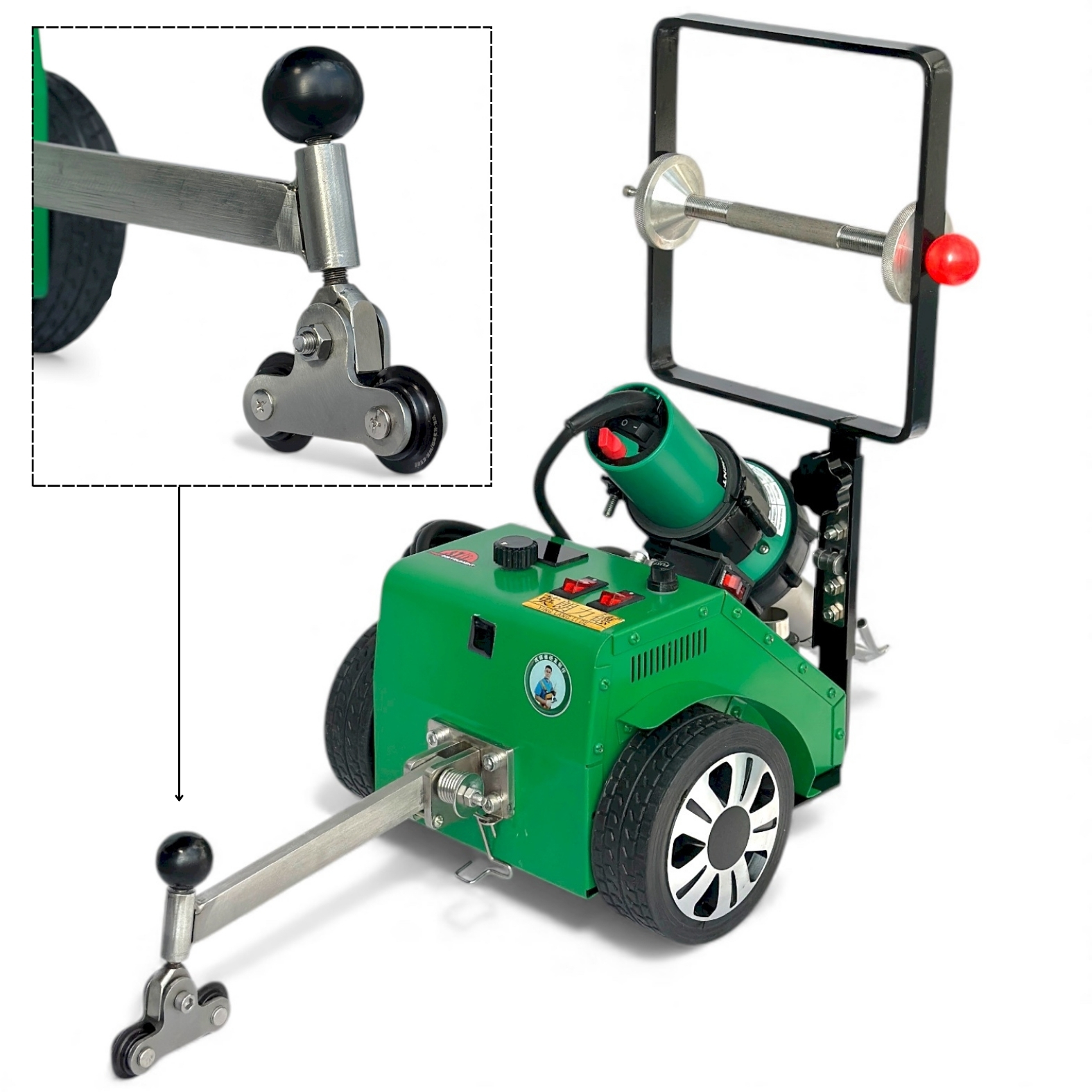 Автоматическая машина для сварки прутком Profinstrument Pro-1700 (20–700 °C, 0–6 м/мин) - фото 6 Автоматическая машина для сварки прутком Profinstrument Pro-1700 (20–700 °C, 0–6 м/мин) - фото 6