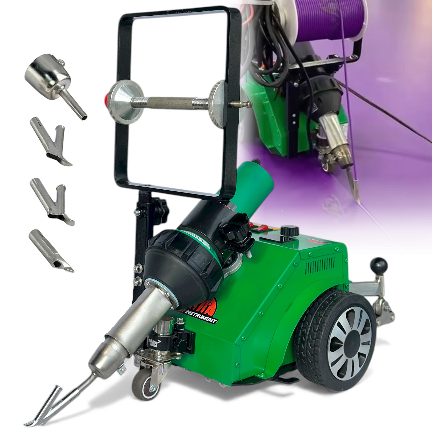 Автоматическая машина для сварки прутком Profinstrument Pro-1700 (20–700 °C, 0–6 м/мин) - фото 1 Автоматическая машина для сварки прутком Profinstrument Pro-1700 (20–700 °C, 0–6 м/мин) - фото 1