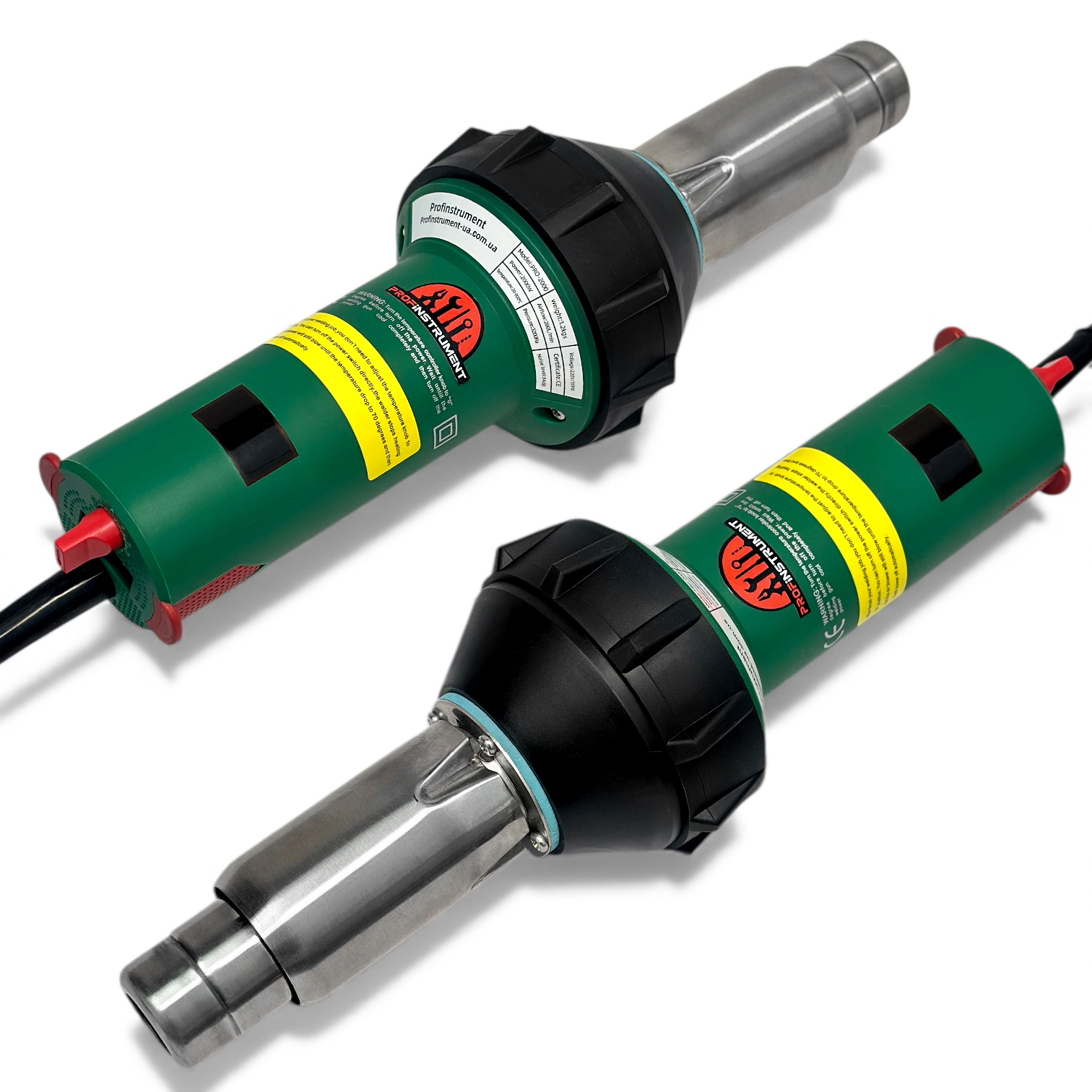 Профессиональный фен Profinstrument LS 2000W с дисплеем и функцией автоматического охлаждения 750°C - фото 3 Профессиональный фен Profinstrument LS 2000W с дисплеем и функцией автоматического охлаждения 750°C - фото 3