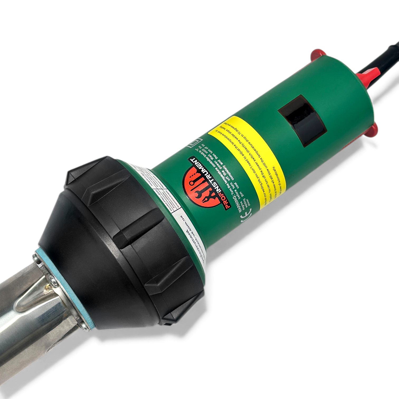 Профессиональный фен Profinstrument LS 2000W с дисплеем и функцией автоматического охлаждения 750°C - фото 5 Профессиональный фен Profinstrument LS 2000W с дисплеем и функцией автоматического охлаждения 750°C - фото 5