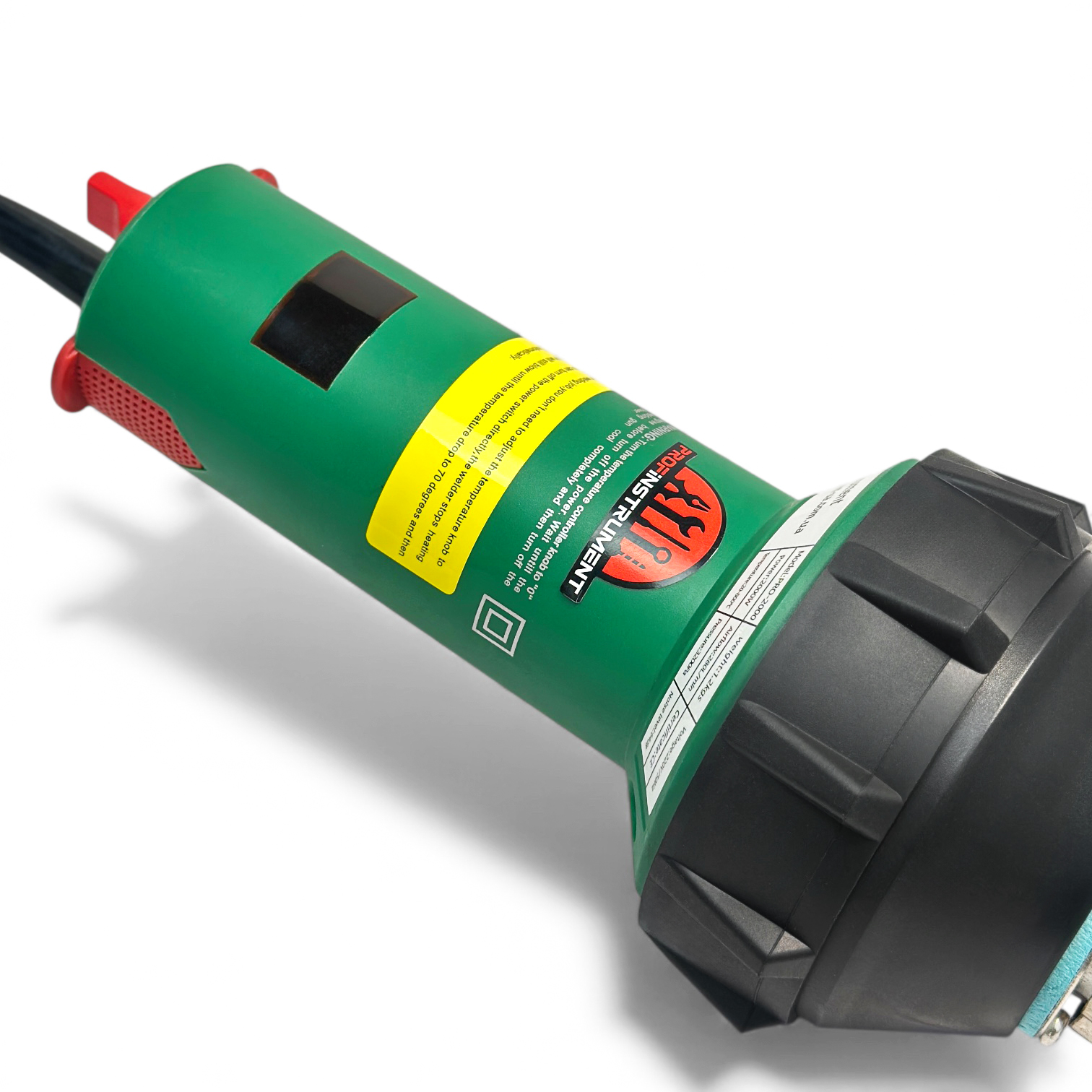 Профессиональный фен Profinstrument LS 2000W с дисплеем и функцией автоматического охлаждения 750°C - фото 7 Профессиональный фен Profinstrument LS 2000W с дисплеем и функцией автоматического охлаждения 750°C - фото 7