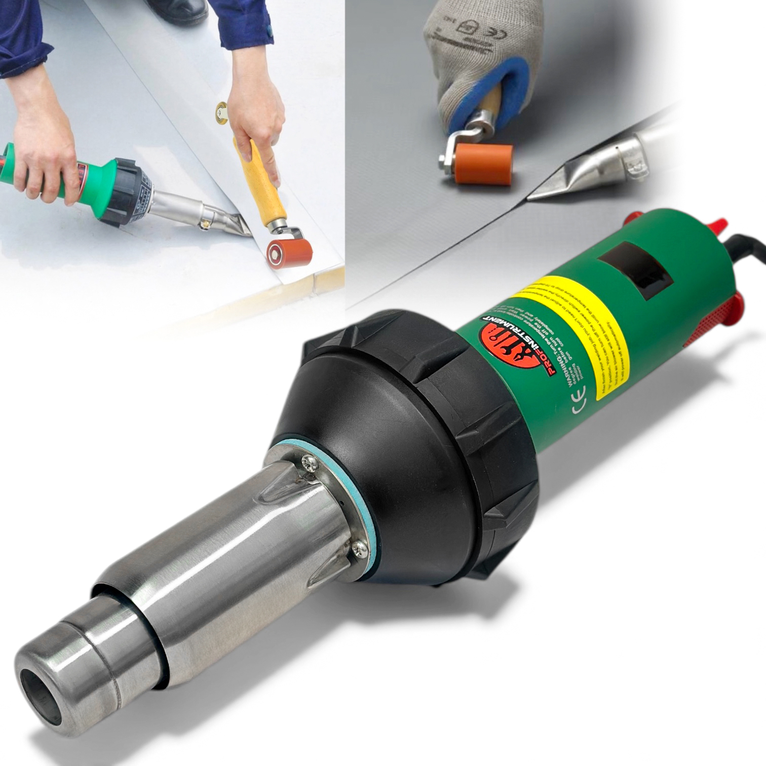 Профессиональный фен Profinstrument LS 2000W с дисплеем и функцией автоматического охлаждения 750°C - фото 1 Профессиональный фен Profinstrument LS 2000W с дисплеем и функцией автоматического охлаждения 750°C - фото 1