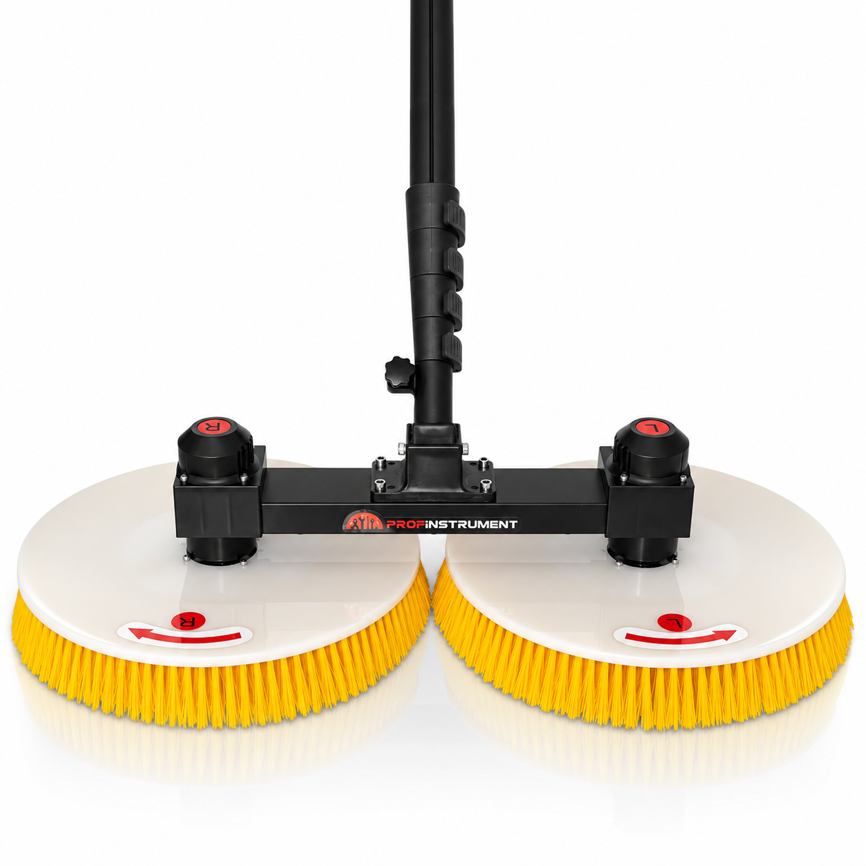 Щетка двухроторная для мытья солнечных панелей (220 В, 7,5 м) - фото 2 Щетка двухроторная для мытья солнечных панелей (220 В, 7,5 м) - фото 2