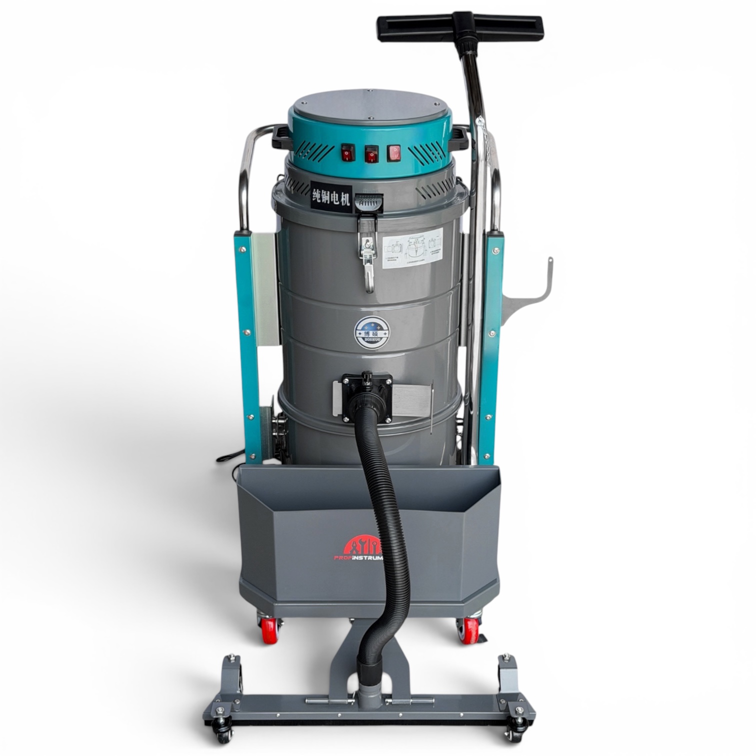 Промисловий пилосос Profinstrument BS-100F (4500 Вт, 220 В, 70 л) для збору сухого пилу та виробничих відходів - фото 5 Промисловий пилосос Profinstrument BS-100F (4500 Вт, 220 В, 70 л) для збору сухого пилу та виробничих відходів - фото 5