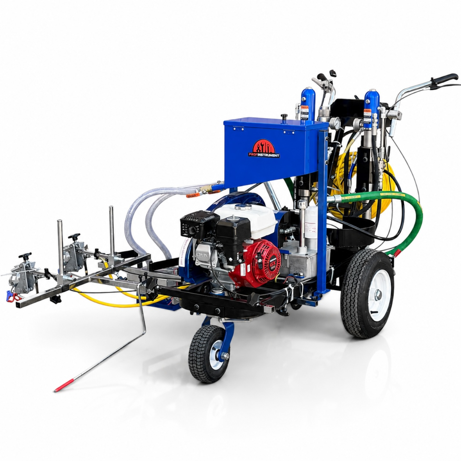 Машина для нанесення дорожньої розмітки Profinstrument PRO-600HS (Honda GX200, 6,5 к.с.,15 л/хв) - фото 23 Машина для нанесення дорожньої розмітки Profinstrument PRO-600HS (Honda GX200, 6,5 к.с.,15 л/хв) - фото 23