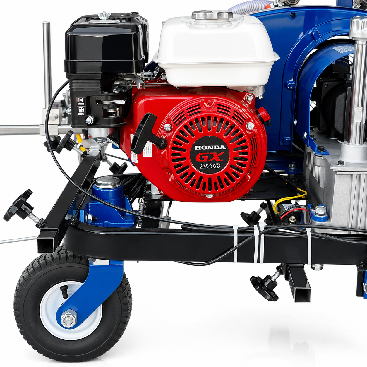 Машина для нанесення дорожньої розмітки Profinstrument PRO-600HS (Honda GX200, 6,5 к.с.,15 л/хв) - фото 8 Машина для нанесення дорожньої розмітки Profinstrument PRO-600HS (Honda GX200, 6,5 к.с.,15 л/хв) - фото 8