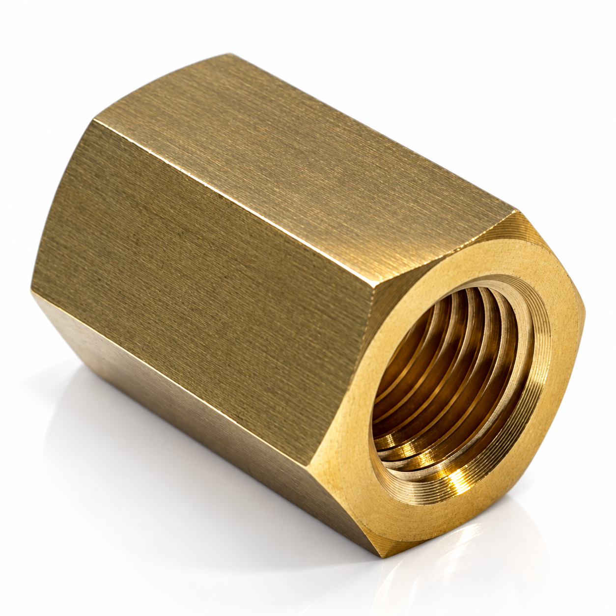Адаптер латунний для мийок високого тиску (1/4"М × 1/4"М) - фото 2 Адаптер латунний для мийок високого тиску (1/4"М × 1/4"М) - фото 2