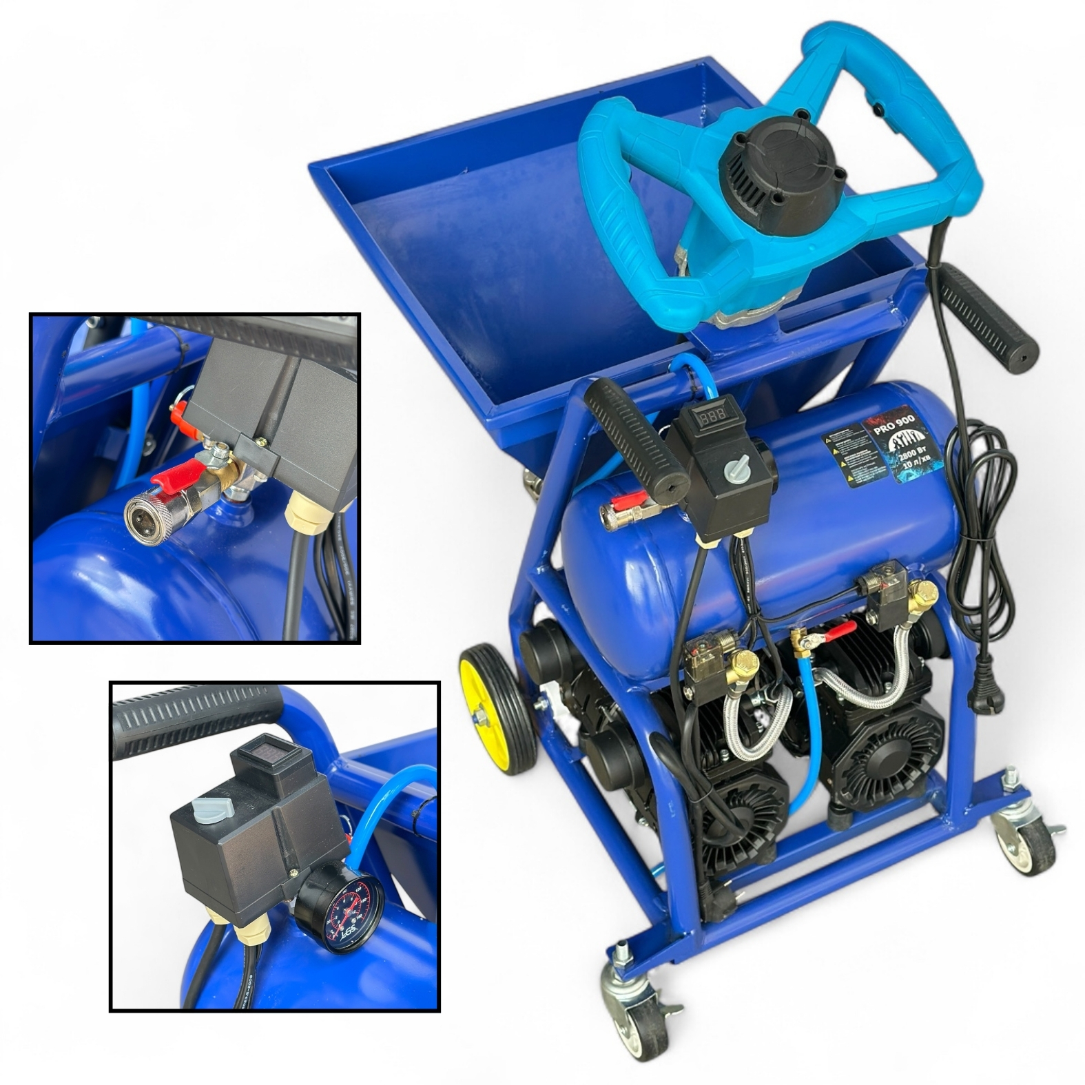 Штукатурна станція Profinstrument PRO-900 - фото 12 Штукатурна станція Profinstrument PRO-900 - фото 12