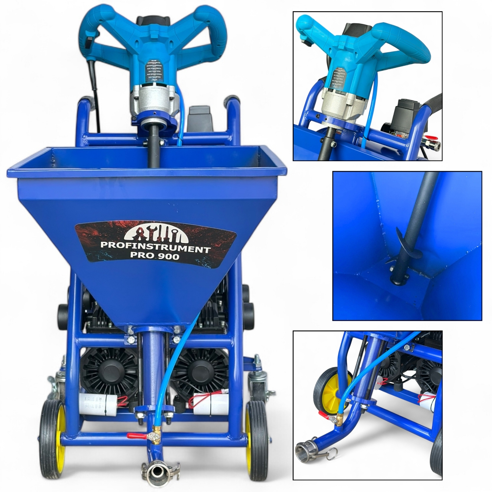 Штукатурна станція Profinstrument PRO-900 - фото 4 Штукатурна станція Profinstrument PRO-900 - фото 4