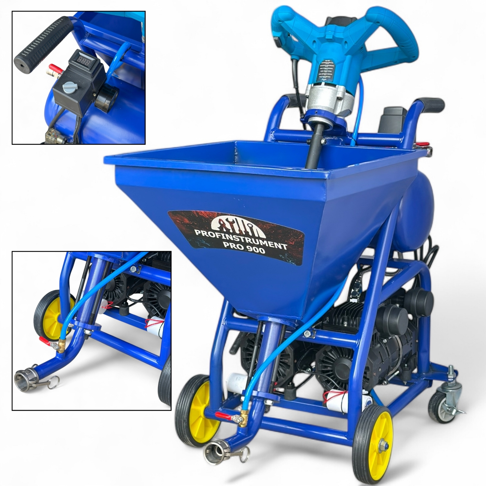 Штукатурна станція Profinstrument PRO-900 - фото 9 Штукатурна станція Profinstrument PRO-900 - фото 9