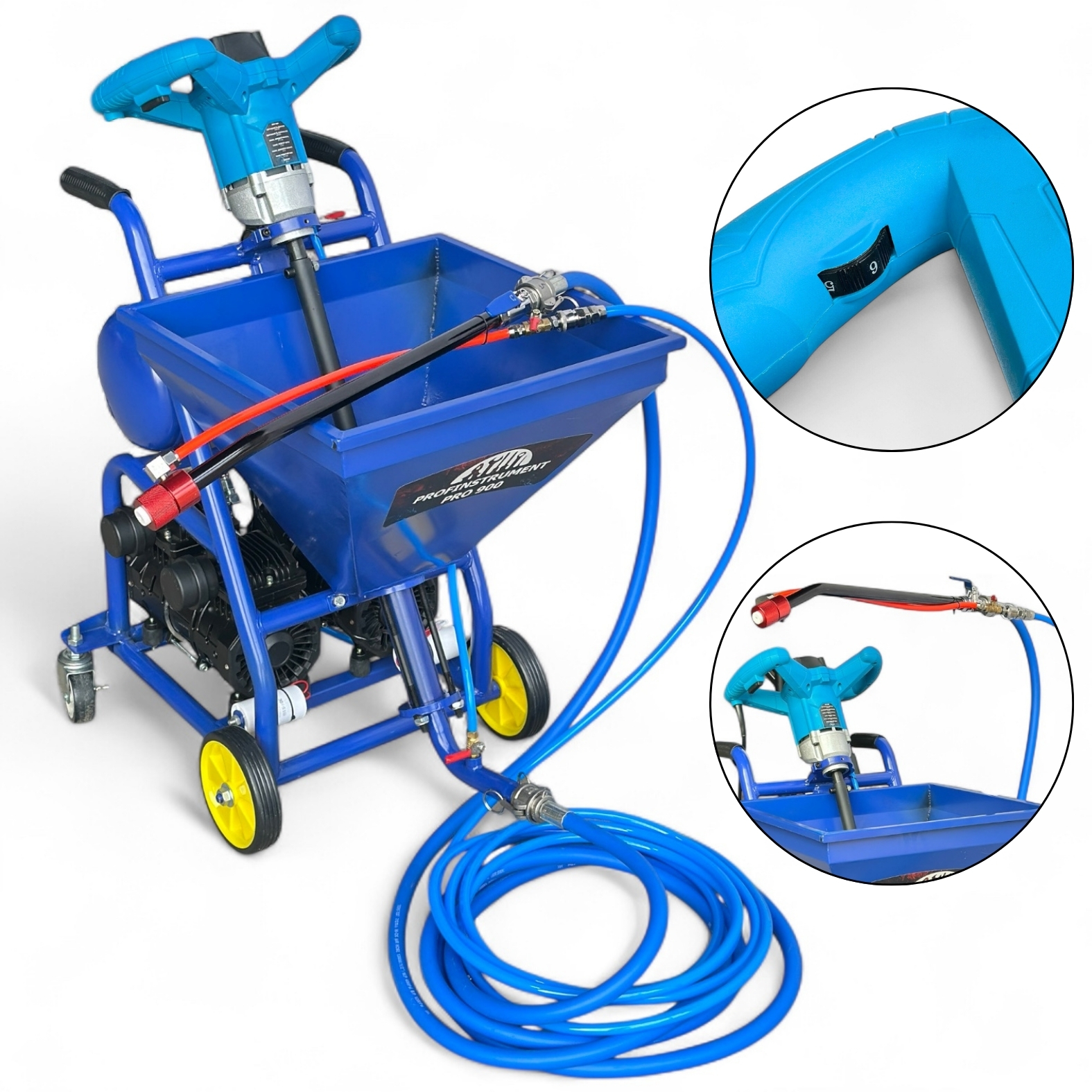 Штукатурна станція Profinstrument PRO-900 - фото 8 Штукатурна станція Profinstrument PRO-900 - фото 8