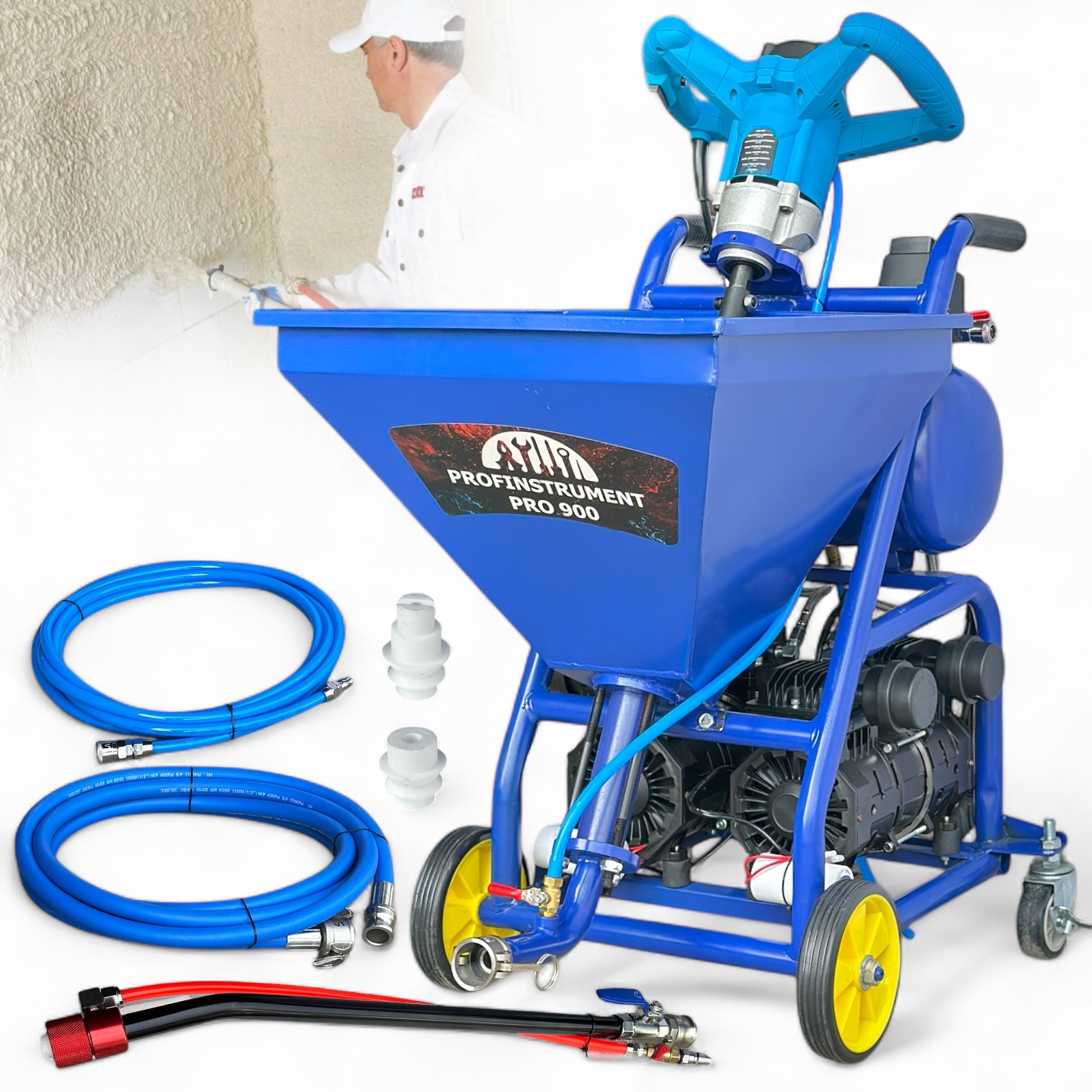 Штукатурна станція Profinstrument PRO-900 - фото 1 Штукатурна станція Profinstrument PRO-900 - фото 1