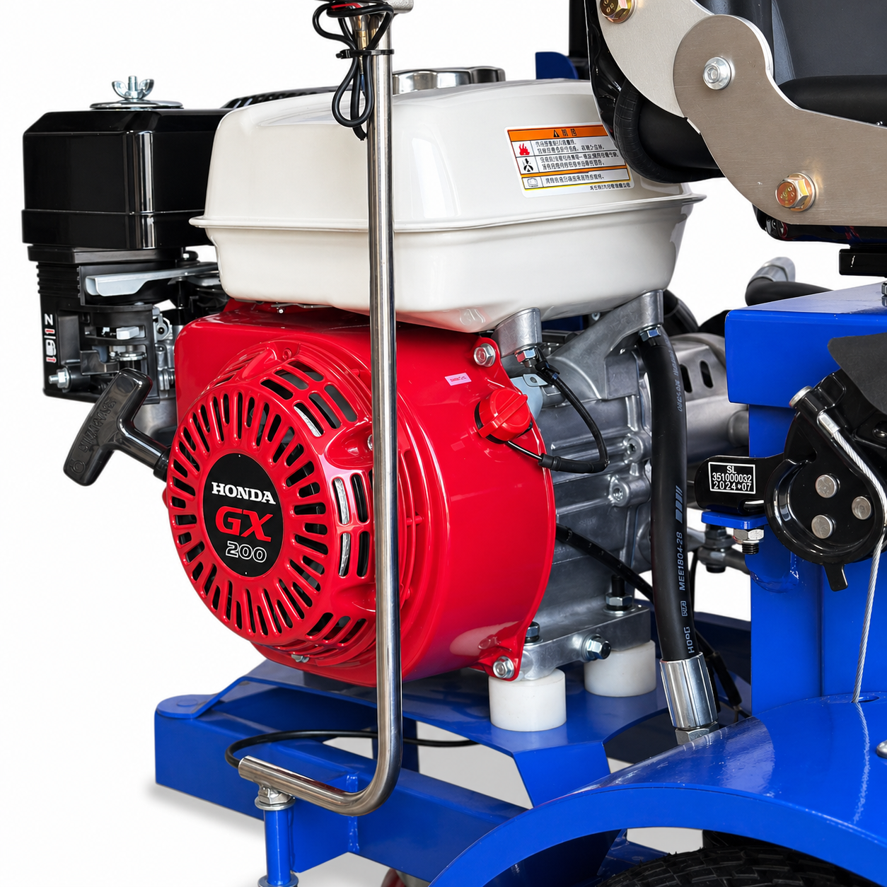 Самоходная машина для нанесения дорожной разметки Profinstrument PRO-600HST (Honda GX200, 6,5 л.с., 15 л/мин) - фото 28 Самоходная машина для нанесения дорожной разметки Profinstrument PRO-600HST (Honda GX200, 6,5 л.с., 15 л/мин) - фото 28