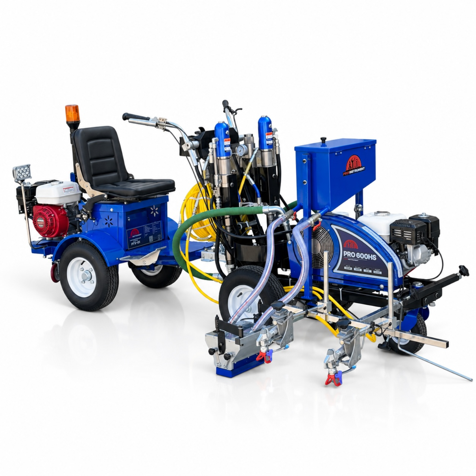 Самоходная машина для нанесения дорожной разметки Profinstrument PRO-600HST (Honda GX200, 6,5 л.с., 15 л/мин) - фото 31 Самоходная машина для нанесения дорожной разметки Profinstrument PRO-600HST (Honda GX200, 6,5 л.с., 15 л/мин) - фото 31
