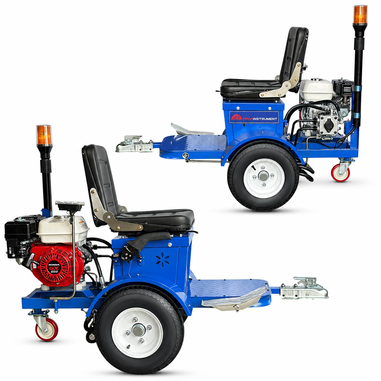 Самоходная машина для нанесения дорожной разметки Profinstrument PRO-600HST (Honda GX200, 6,5 л.с., 15 л/мин) - фото 25 Самоходная машина для нанесения дорожной разметки Profinstrument PRO-600HST (Honda GX200, 6,5 л.с., 15 л/мин) - фото 25