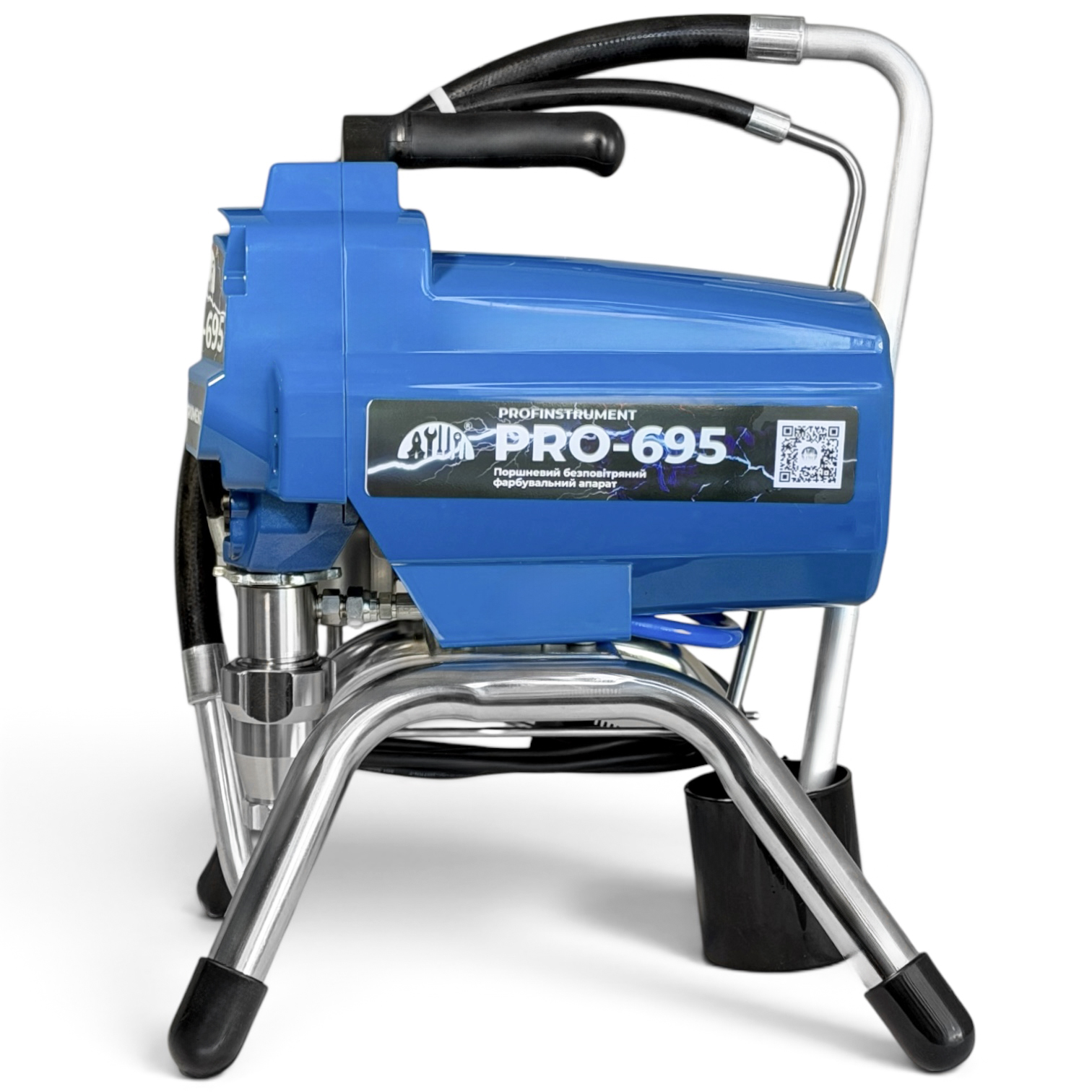 Безвоздушный окрасочный аппарат Profinstrument Pro 695 (3.0 л/мин 2800 В) - фото 5 Безвоздушный окрасочный аппарат Profinstrument Pro 695 (3.0 л/мин 2800 В) - фото 5