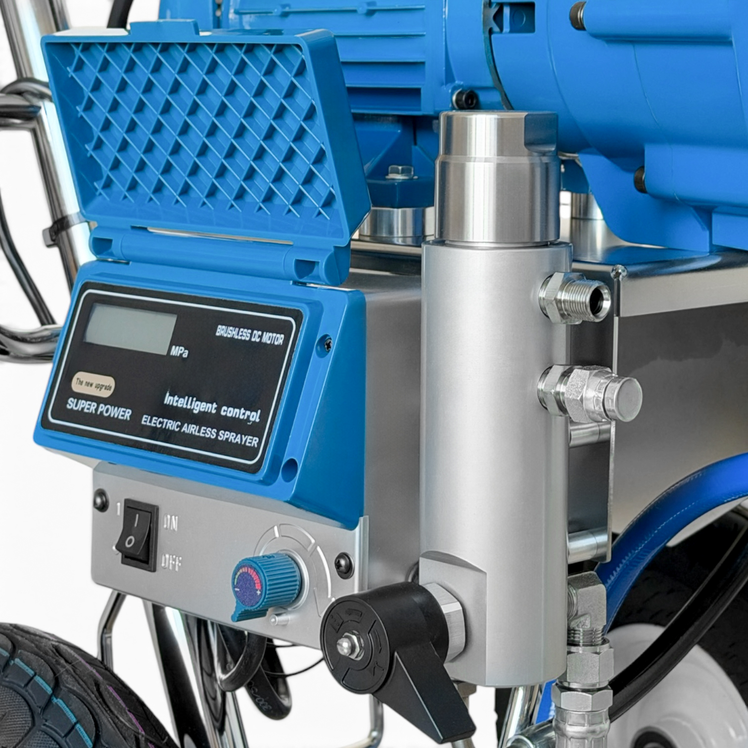 Професійний безповітряний агрегат для шпаклівки Profinstrument PRO-1930 (10 л/хв 4000 Вт) - фото 12 Професійний безповітряний агрегат для шпаклівки Profinstrument PRO-1930 (10 л/хв 4000 Вт) - фото 12