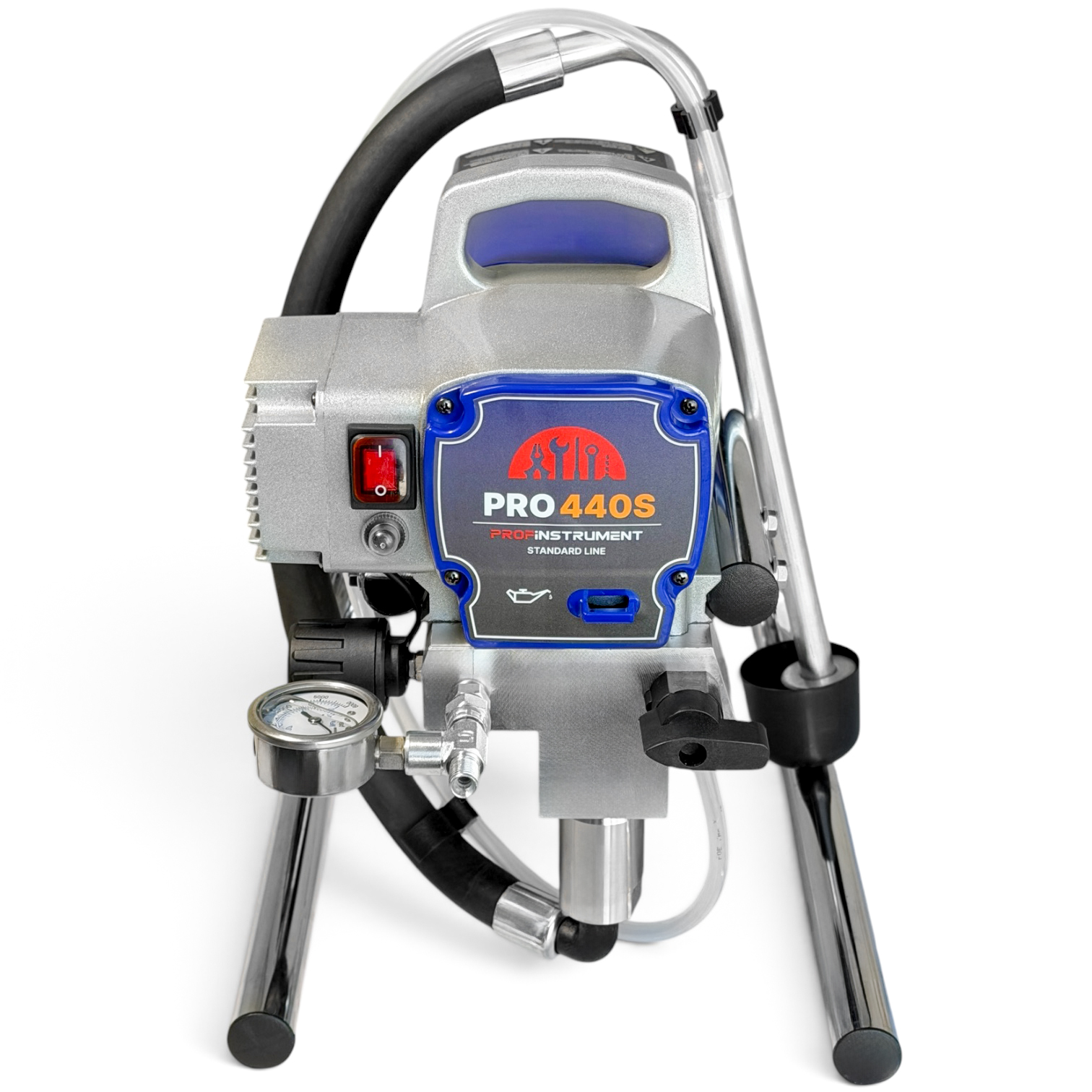 Безповітряний фарбувальний апарат Profinstrument Pro 440S (2 л/хв 1300 Вт) - фото 3 Безповітряний фарбувальний апарат Profinstrument Pro 440S (2 л/хв 1300 Вт) - фото 3