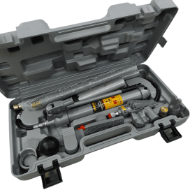 Набор растяжек Intertool 10 т. Гидравлическая растяжка.