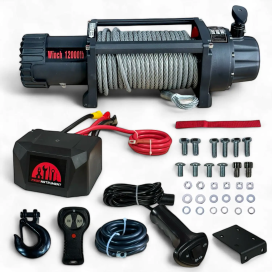Лебедка автомобильная Profinstument 12000 LBS 12V (5454 кг)
