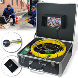 Эндоскоп видеодиагностики труб DALI D20 (20 м). Инспекция труб