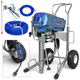 Профессиональный безвоздушный покрасочно-шпаклевочный аппарат Profinstrument HVBAN EP970TX (4,5 кВт 9 л/мин) Профессиональный безвоздушный покрасочно-шпаклевочный аппарат Profinstrument HVBAN EP970TX (4,5 кВт 9 л/мин)