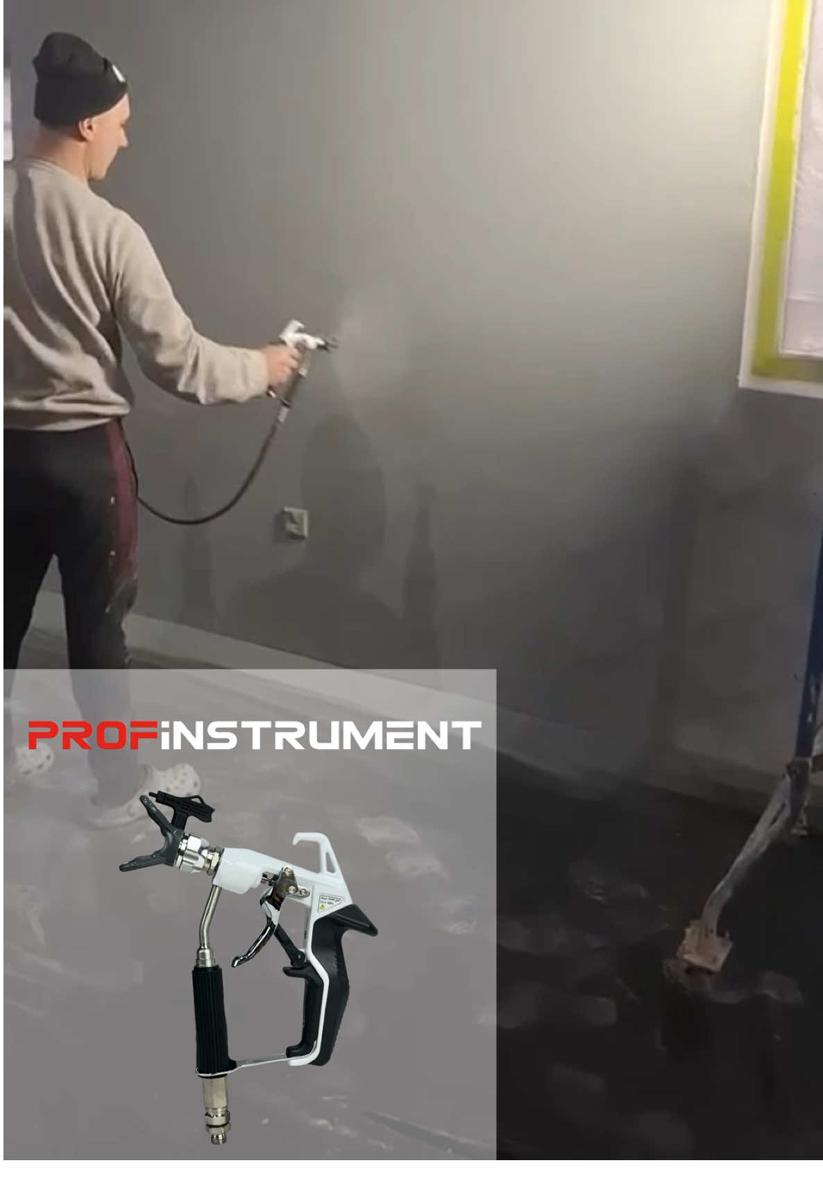 Пистолет для нанесения шпатлевки и покраски (аналог wagner control pro) +517 сопло - фото 2 Пистолет для нанесения шпатлевки и покраски (аналог wagner control pro) +517 сопло - фото 2