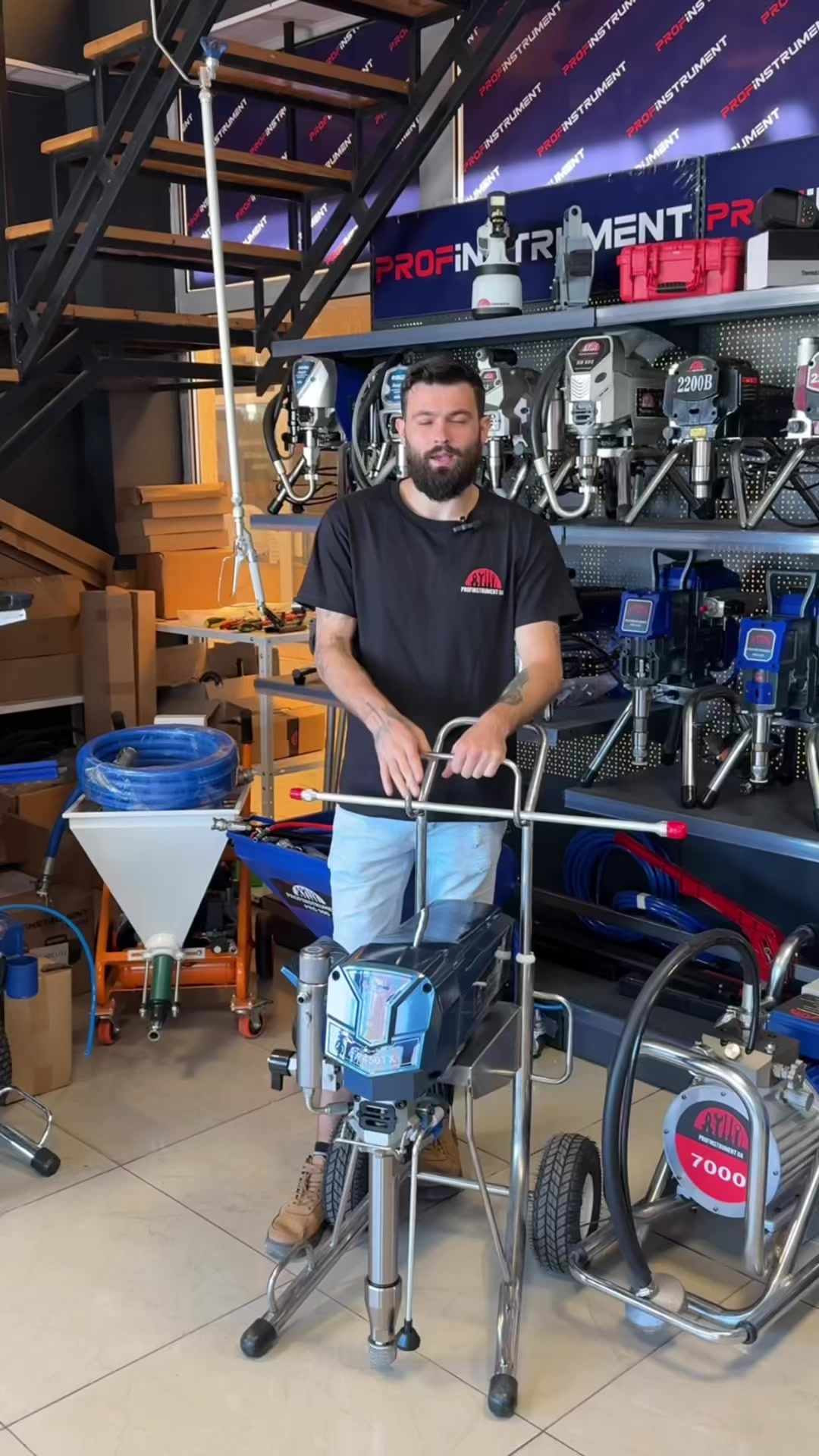 Безвоздушный аппарат для шпатлевки HVBAN EP-450ITX (3000 Вт, 6 л/мин) - фото 2 Безвоздушный аппарат для шпатлевки HVBAN EP-450ITX (3000 Вт, 6 л/мин) - фото 2