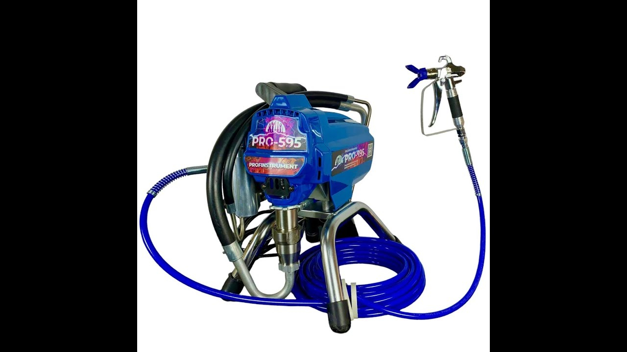 Поршневой покрасочный аппарат Profinstrument Pro 595 (2.7 л/мин 2500 Вт) - фото 2