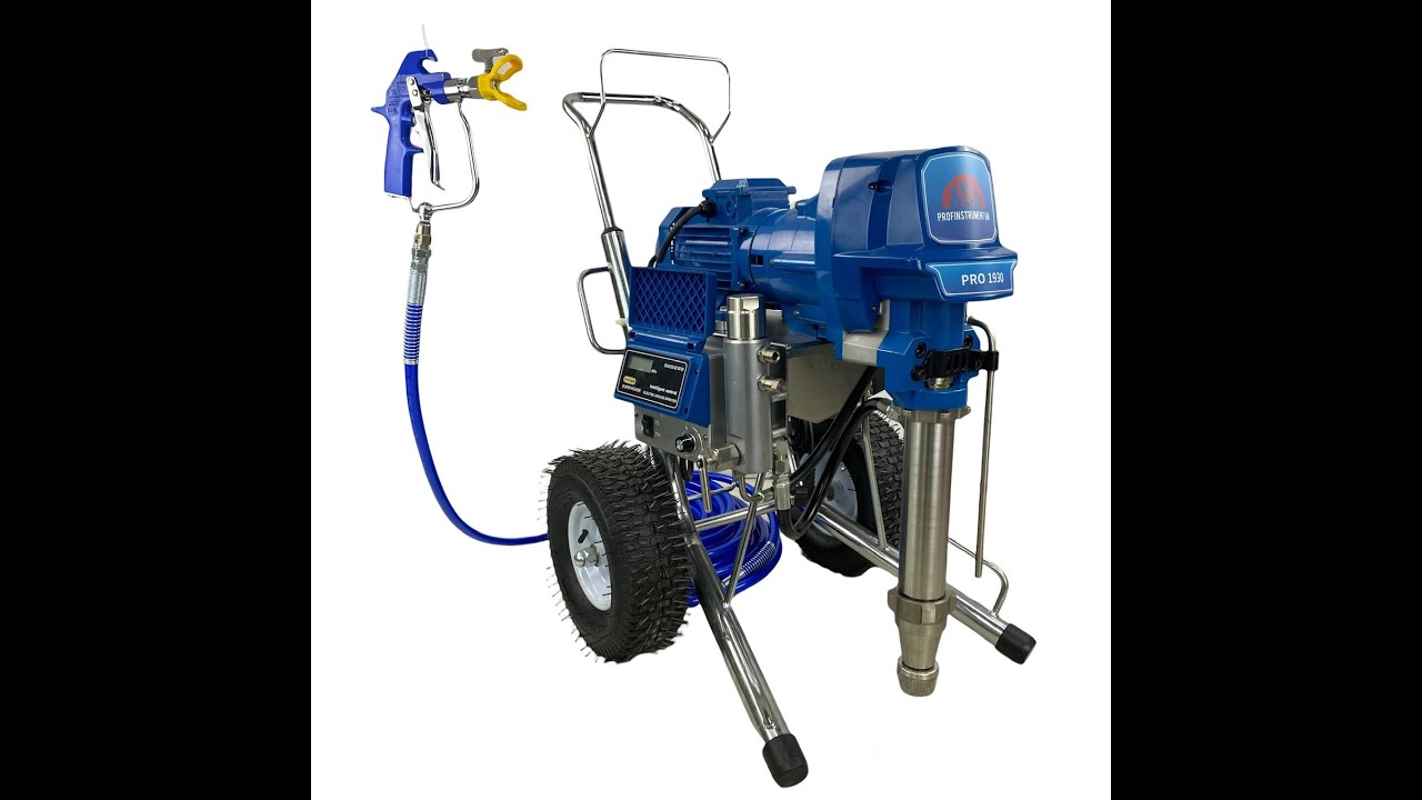 Профессиональный безвоздушный агрегат для шпатлевки Profinstrument PRO-1930 (10 л/мин 4000 Вт) - фото 2
