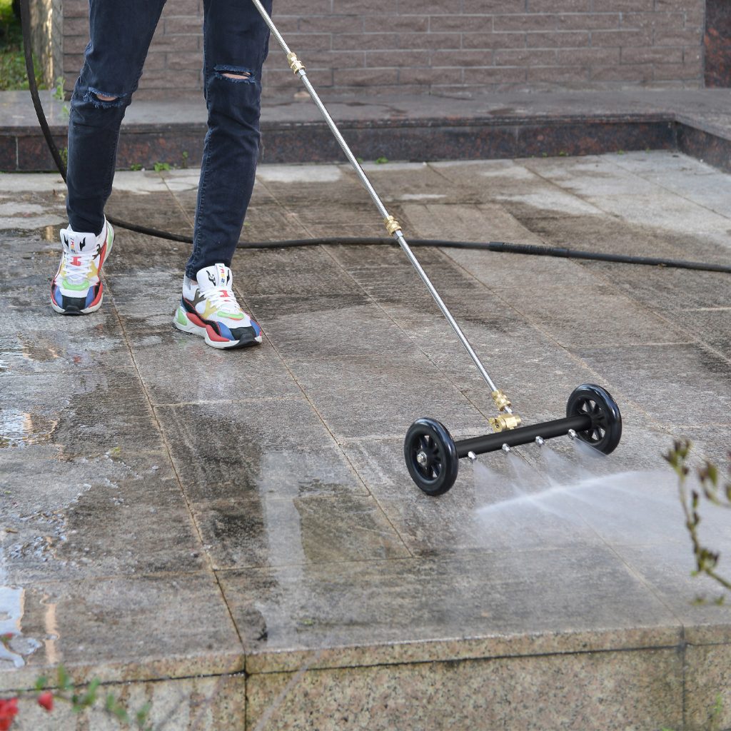 Підкатна насадка для миття днища автомобіля та бруківки на АВТ (2 в 1) - фото 24